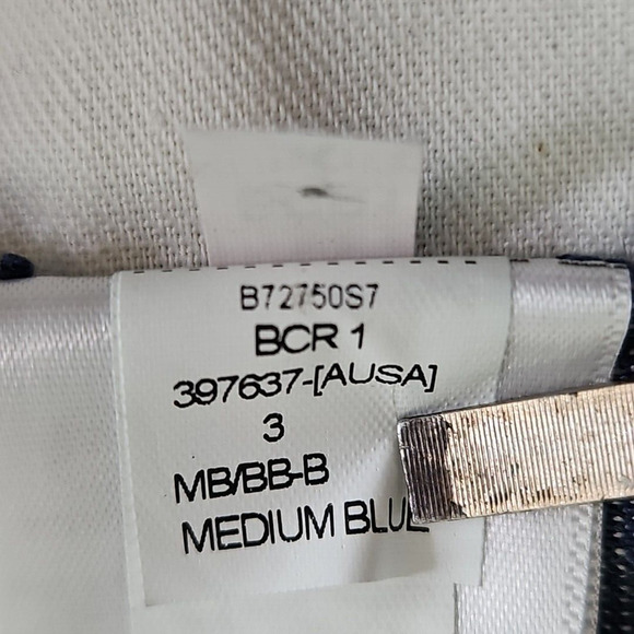 Banana Republic Aiden Shorts Men's 36 Blue Twill Linen Blend 9" Inseam EUC - Picture 13 of 13